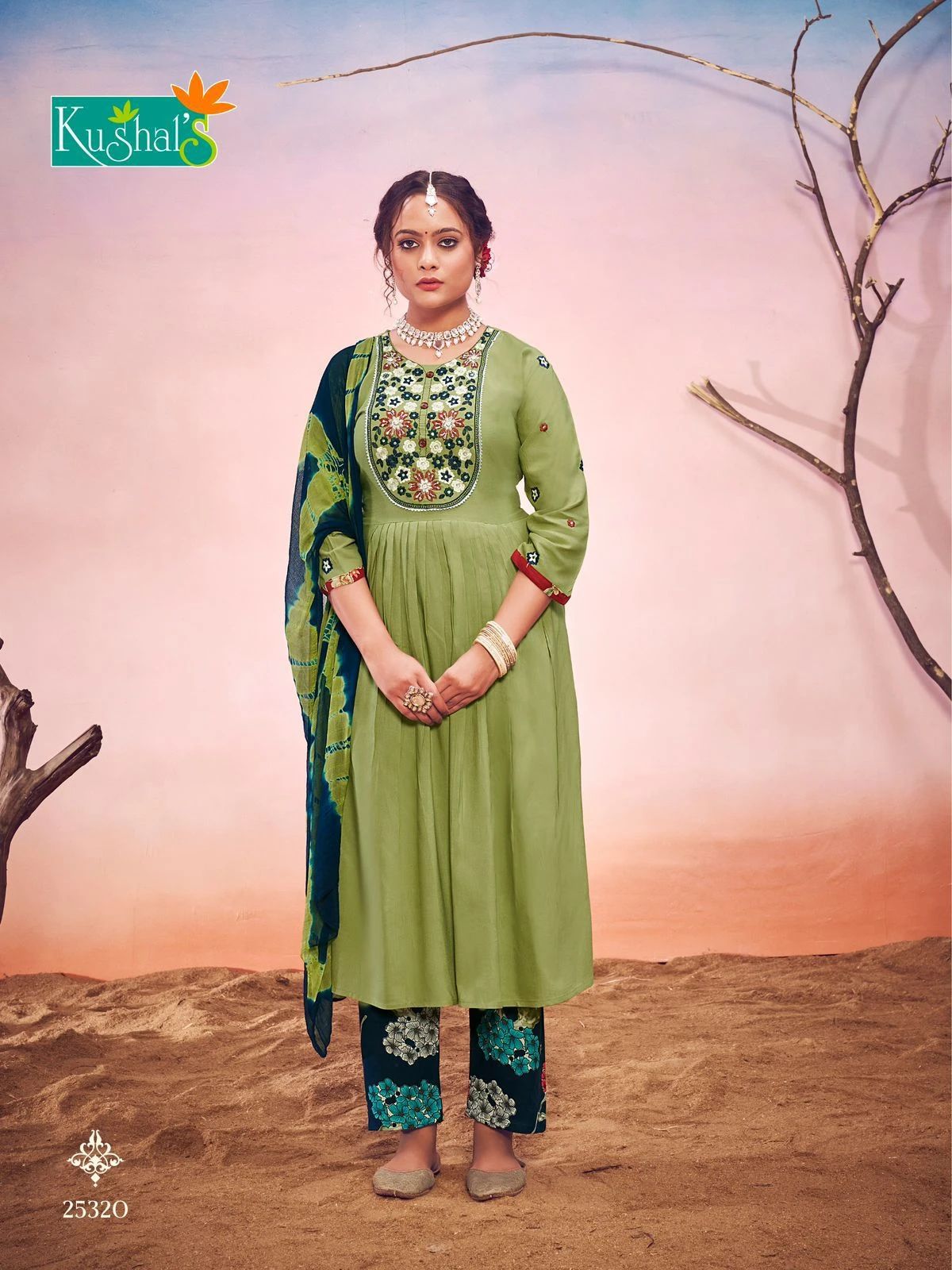 Kushal'S Shanvi Rayon Wholesale Readymade Salwar Suit Catalog — Wholesale Salwar Suits, MPA wholesale from Surat - Gallery Image 7